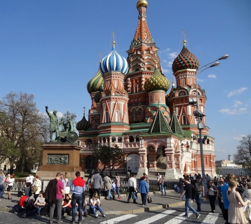 Памятник Минину и Пожарскому в Москве (Россия)