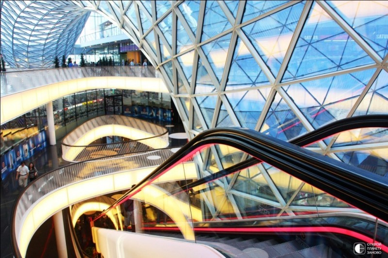Красивейший торговый комплекс MyZeil Красивейший торговый комплекс MyZeil