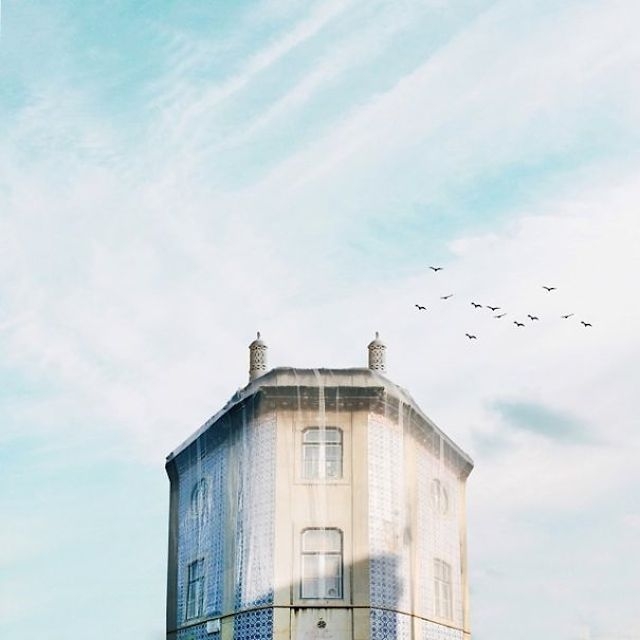 Португальские домики в минималистских фотографиях Мануэля Пита