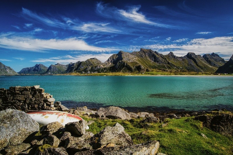 Красота Норвегии: Лофотенские острова.