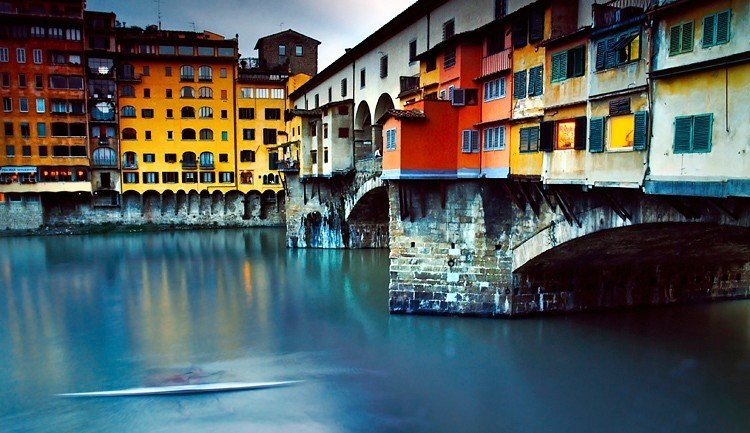 Удивительный мост Понте Веккьо, Флоренция