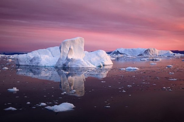 По-настоящему чарующие фотографии льдов Гренландии