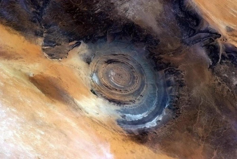 Глаз Сахары: древний геологический артефакт