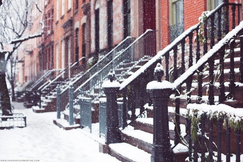 Зима в Нью-Йорке
