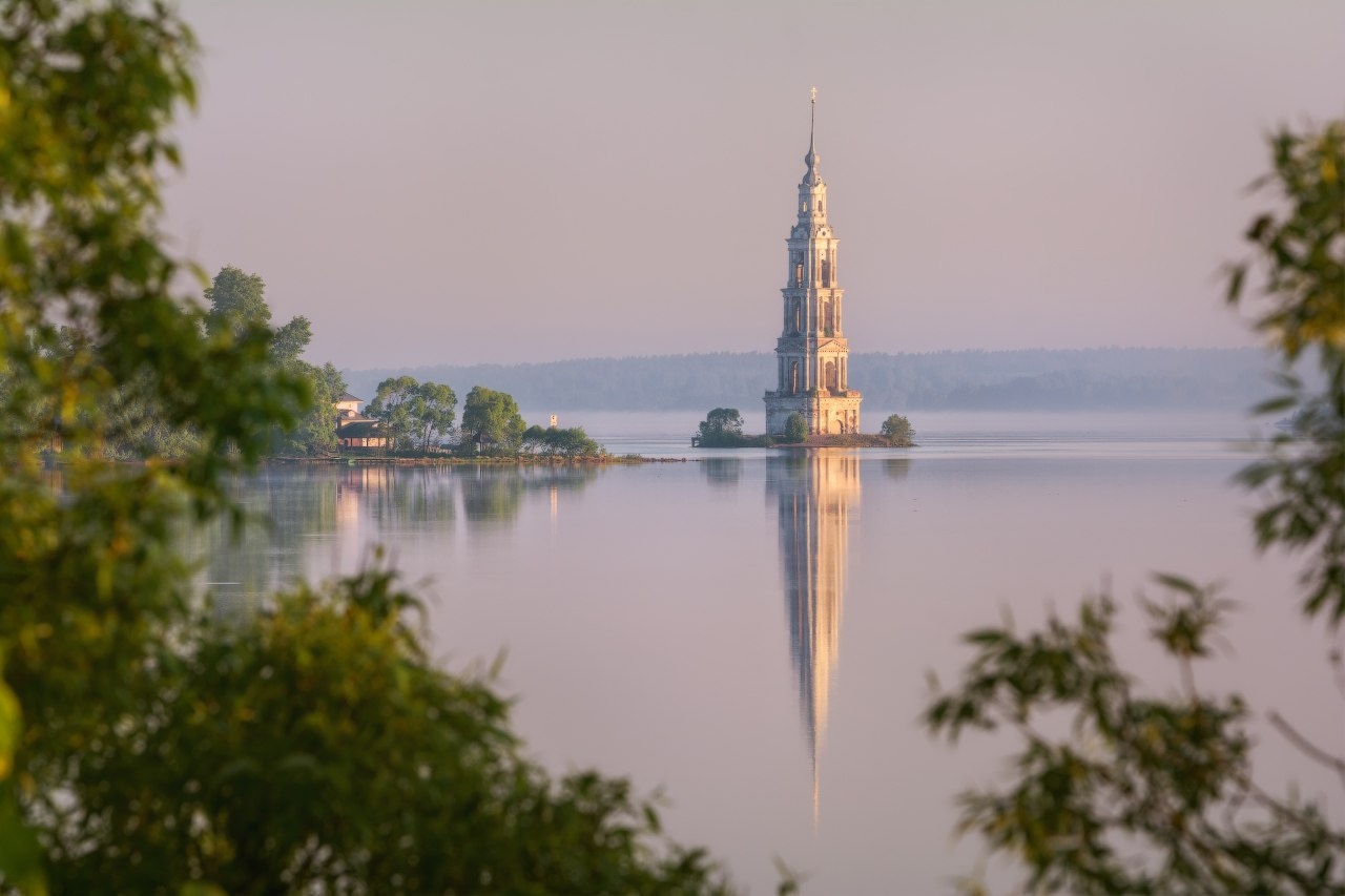 Клязьма затопленная Церковь