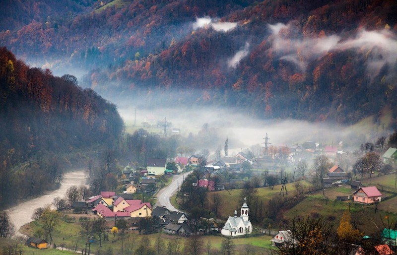 Осень в Карпатах