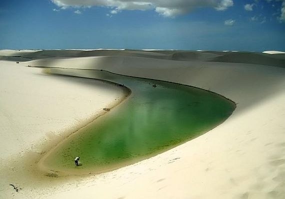 Простыни Мараньяна — вода в пустыне Простыни Мараньяна — вода в пустыне