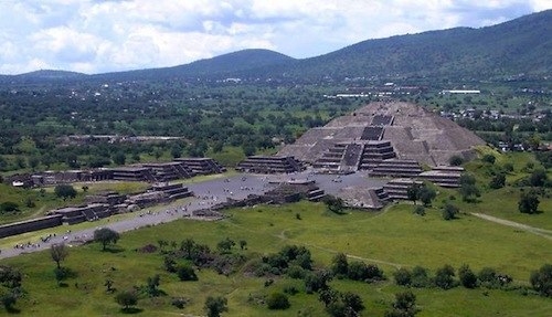 Древний город Теотиуакан (Мексика). Древний город Теотиуакан (Мексика).