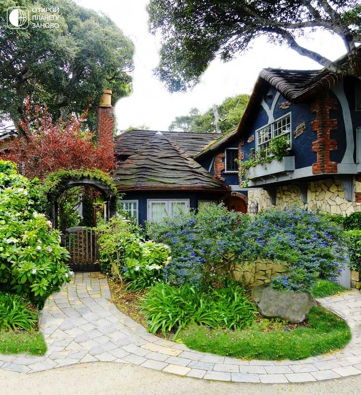 Город-сказка Carmel-by-the Sea , США Город-сказка Carmel-by-the Sea , США