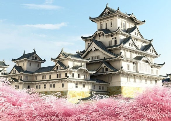 Замок Химэдзи, Япония 4