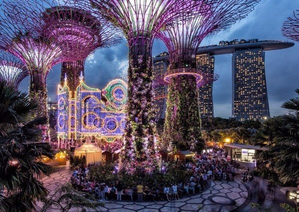 Сады у залива в Сингапуре
