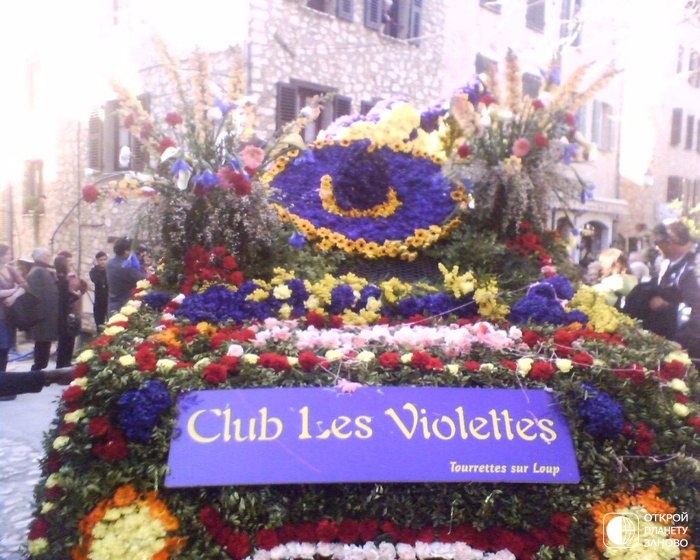 Фестиваль фиалок в Тулузе