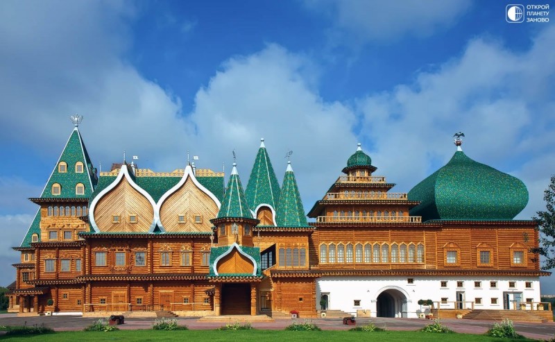 Дворец царя Алексея Михайловича в Коломенском 2