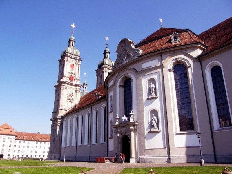 Библиотека Санкт-Галленского монастыря (Швейцария)