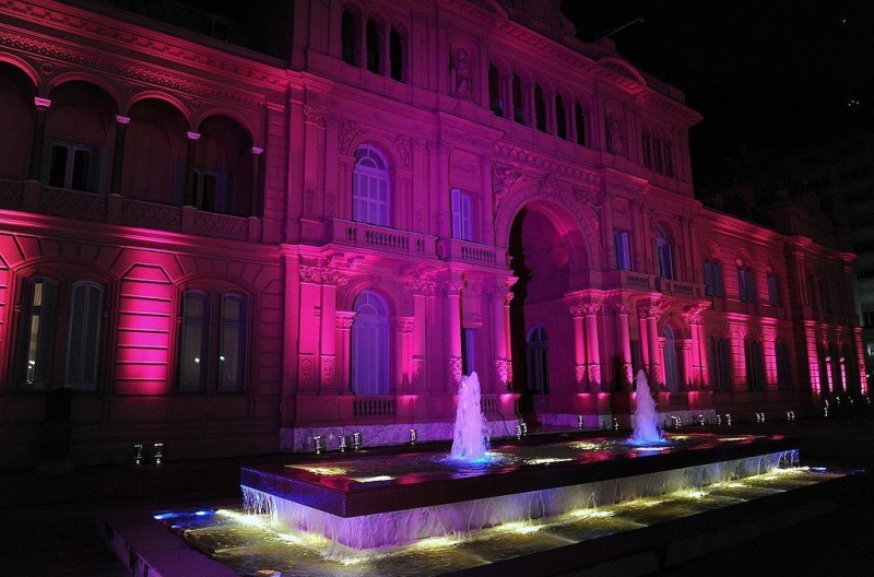 Каса-Росада - розовый дворец