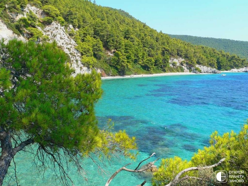 Скопело -  самый зеленной остров Греции