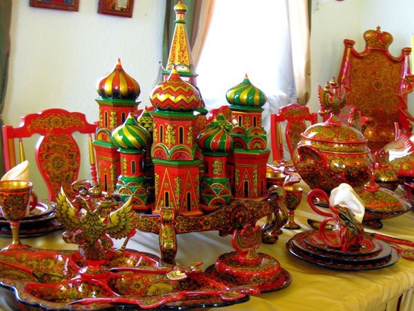 Золотая хохлома Золотая хохлома