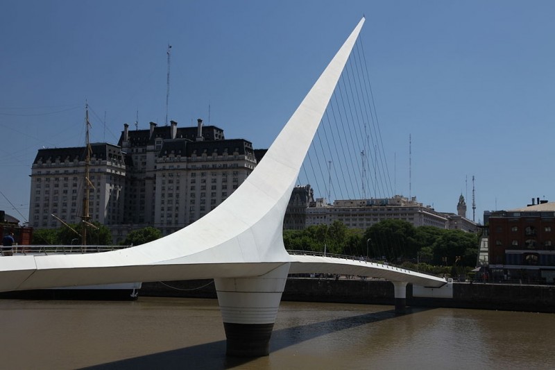 Пешеходный мост Пуэнте-де-ла-Мухер