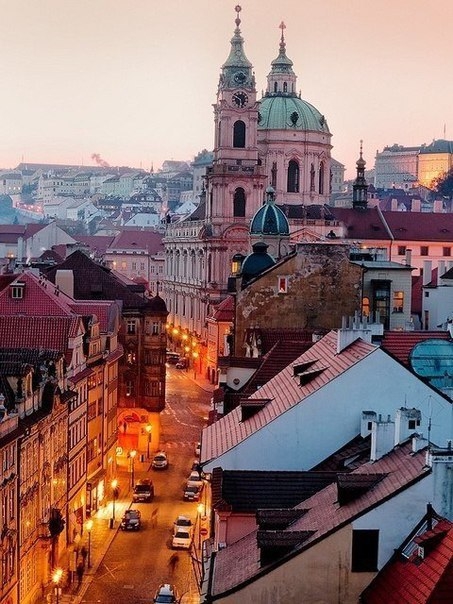 На улочках Праги, Чехия
