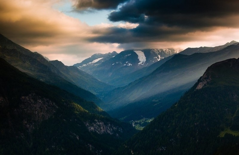 Красота Австрийский Альп