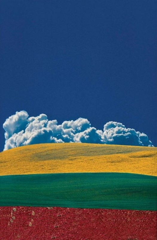 Пейзажи итальянского фотографа Франко Фонтана Пейзажи итальянского фотографа Франко Фонтана