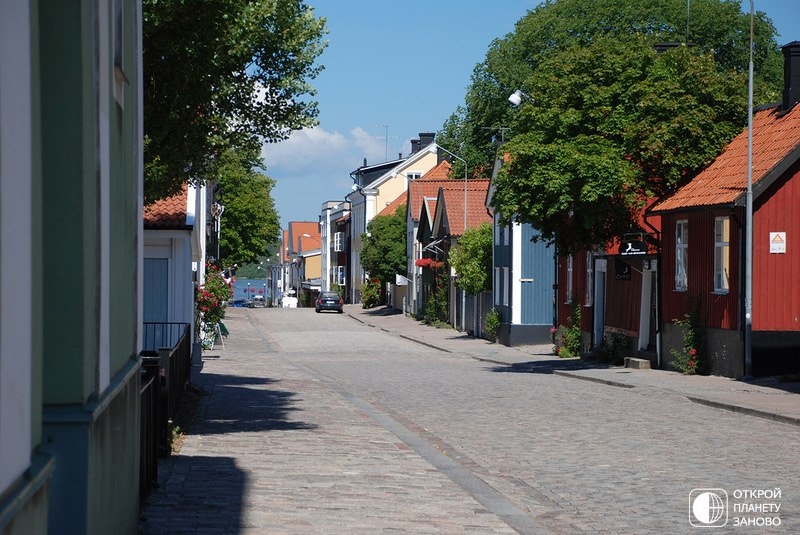 Вестервик - городок на побережье Балтийского моря.