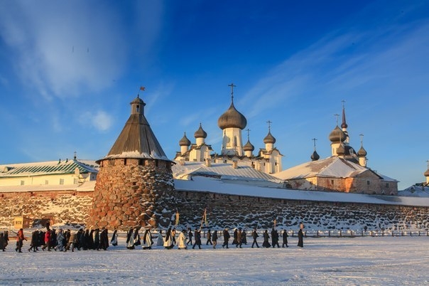 Зима на Соловках Зима на Соловках