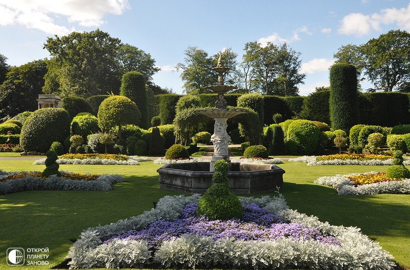 Сады Brodsworth Hall. Англия