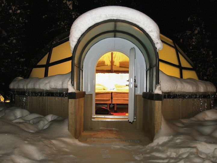 Отель Какслауттанен (Kakslauttanen), Лапландия, Финляндия Отель Какслауттанен (Kakslauttanen), Лапландия, Финляндия