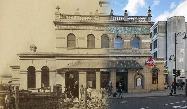 Лондон тогда и сейчас. Фотографии сделанные более 100 лет назад в современных снимках Лондон тогда и сейчас. Фотографии сделанные более 100 лет назад в современных снимках