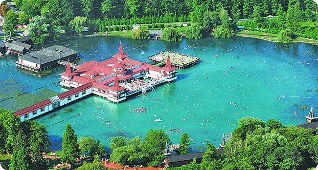 Озеро Хевиз, Венгрия 0
