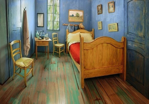 На сайте Airbnb появилось предложение переночевать в знаменитой картине Ван Гога