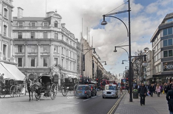 Лондон тогда и сейчас. Фотографии сделанные более 100 лет назад в современных снимках Лондон тогда и сейчас. Фотографии сделанные более 100 лет назад в современных снимках