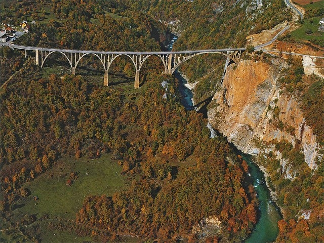 Один из самых высоких мостов Европы