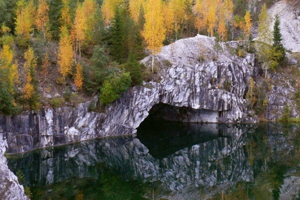 Мраморный каньон Рускеала