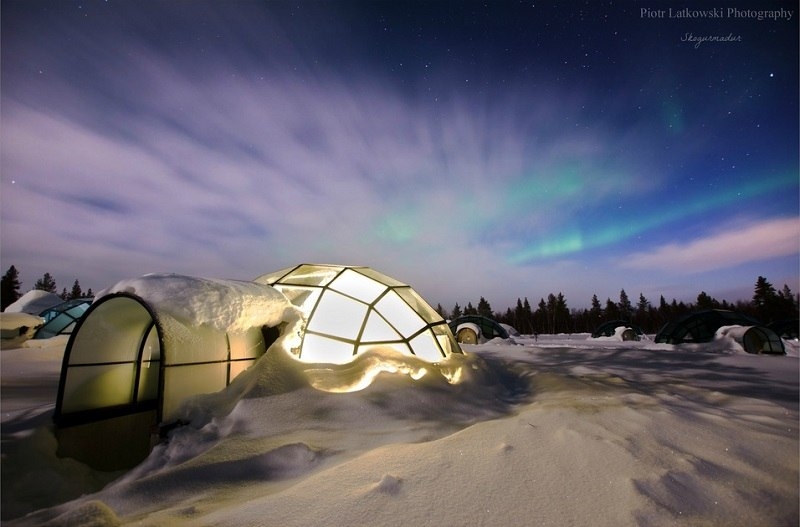 Отель Какслауттанен (Kakslauttanen), Лапландия, Финляндия Отель Какслауттанен (Kakslauttanen), Лапландия, Финляндия