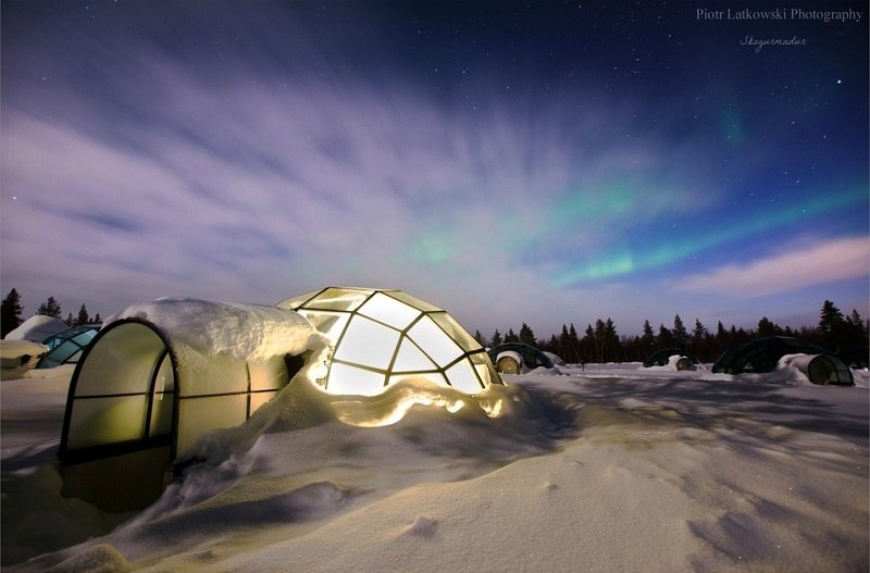 Отель Какслауттанен (Kakslauttanen), Лапландия, Финляндия