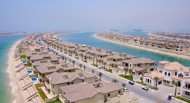 Пальма Джумейра (Palm Jumeirah) - элитный остров в Дубай, ОАЭ