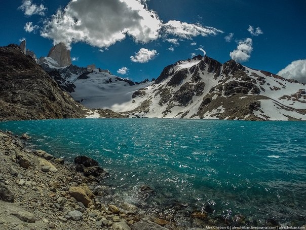 Великолепная Патагония: Фицрой и Laguna de los Tres