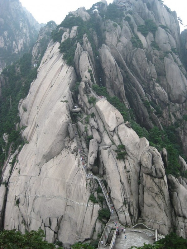 Лестница горы Хуаншань