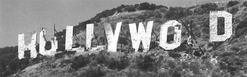 История надписи HOLLYWOOD. История надписи HOLLYWOOD.