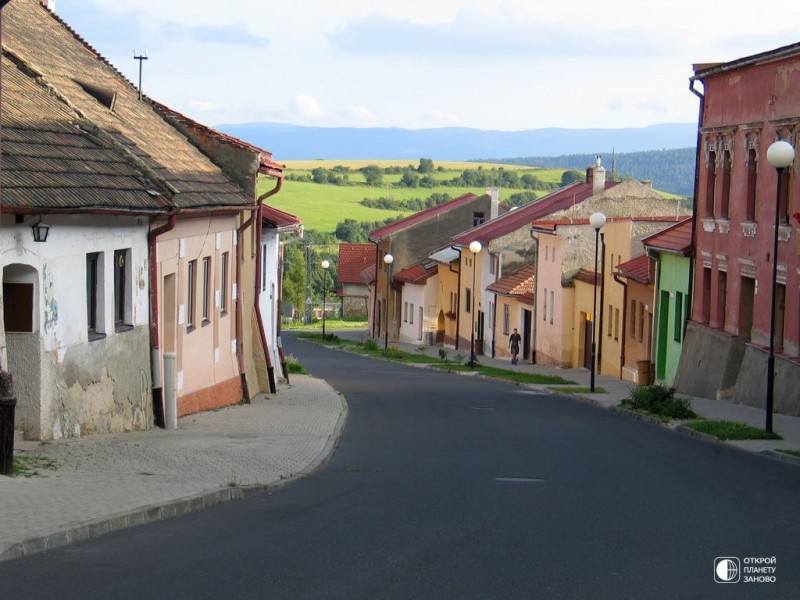 Старинный городок Левоча