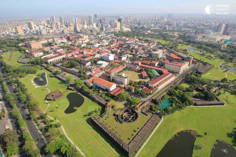 Интрамурос — испанская крепость в Маниле