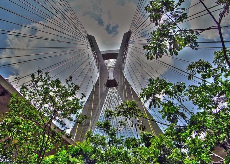 Мост Оливейра в Сан-Пауло, Бразилия