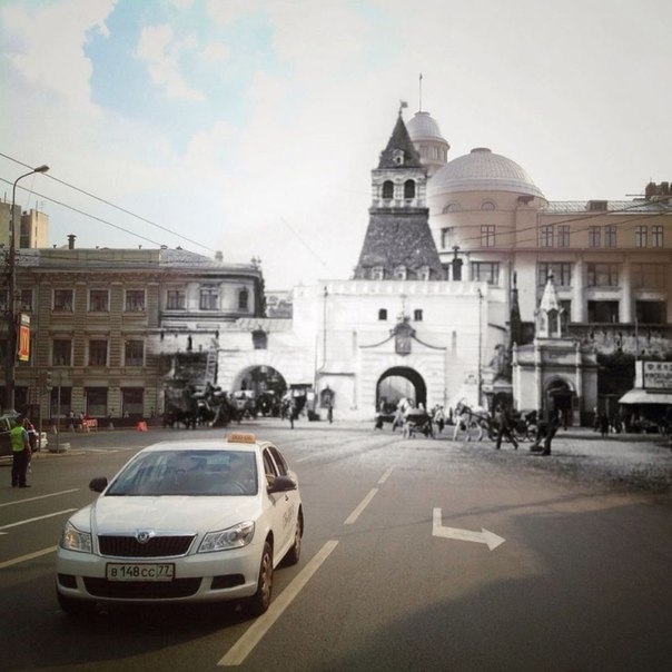 Две Москвы художника-мультипликатора Константина Коновалова Две Москвы художника-мультипликатора Константина Коновалова