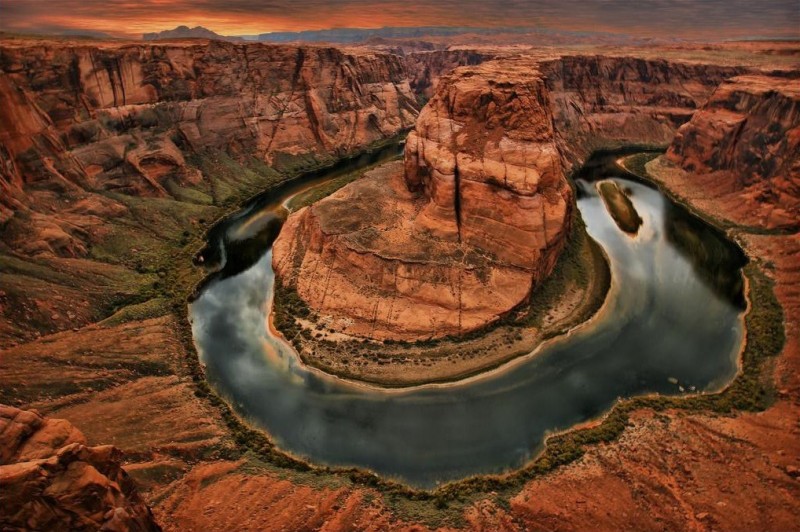 Horseshoe Bend - изгиб реки в Колорадо Horseshoe Bend - изгиб реки в Колорадо