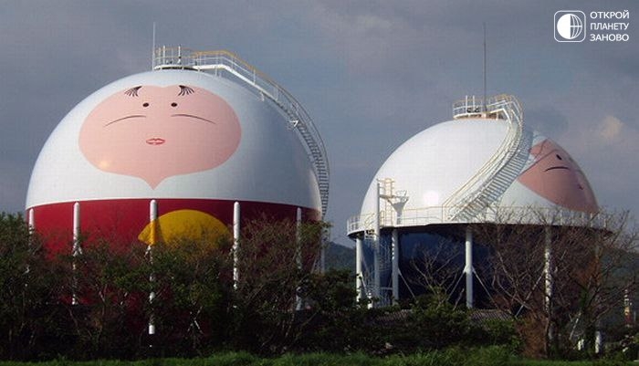 Газовые хранилища Японии