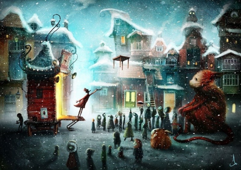 Сказочный мир шведского художника Александера Янссона (Alexander Jansson). Сказочный мир шведского художника Александера Янссона (Alexander Jansson).