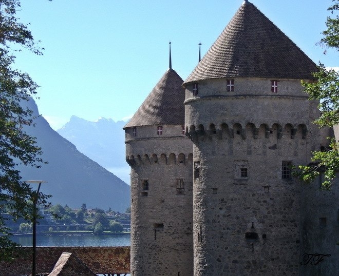 Шильонский замок, Швейцария Шильонский замок, Швейцария
