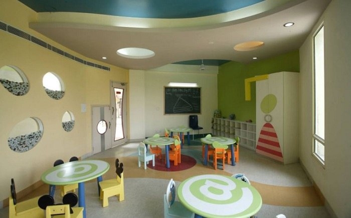 Яркий детский сад, который идеален для маленьких исследователей